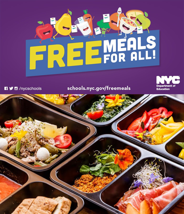 Free Meals for New Yorkers BumbleBeesRus